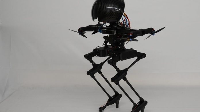 robot qui combine marche et vol