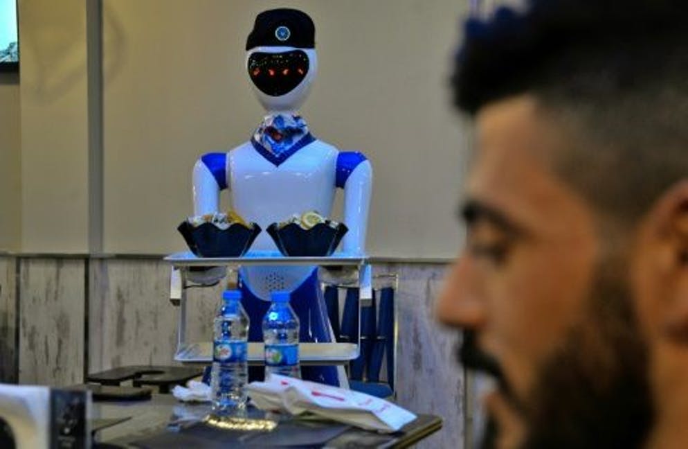 En Irak, les robots assurent le service