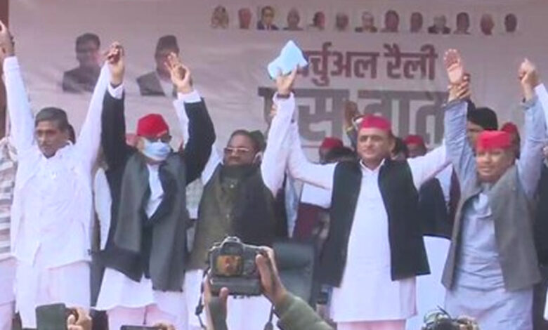 UP: BJP's rebel MLAs join SP, said- Akhilesh Yadav will be the Prime Minister of the country in 2024