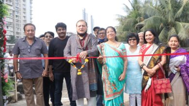 2022 started with the inauguration of the garden in Kandivali yesterday, Manoj Joshi arrived to inaugurate