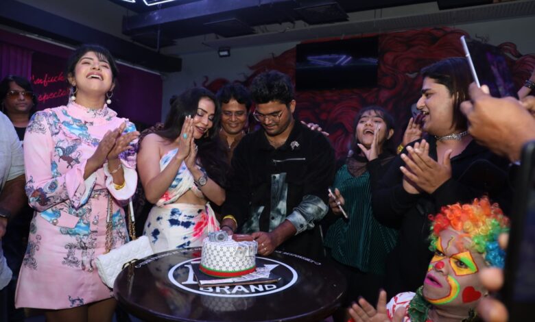 Celebrities swarm at the 25th birthday bash of Raghul, son of Zak Cryptocurrency founder and owner Saravanan Ponnusamy.