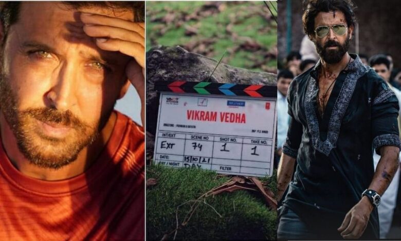 Hrithik Roshan's first look from the film 'Vikram Vedha' out on the occasion of birthday