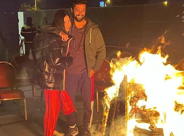 Vicky-Katrina celebrated their first Lohri after marriage